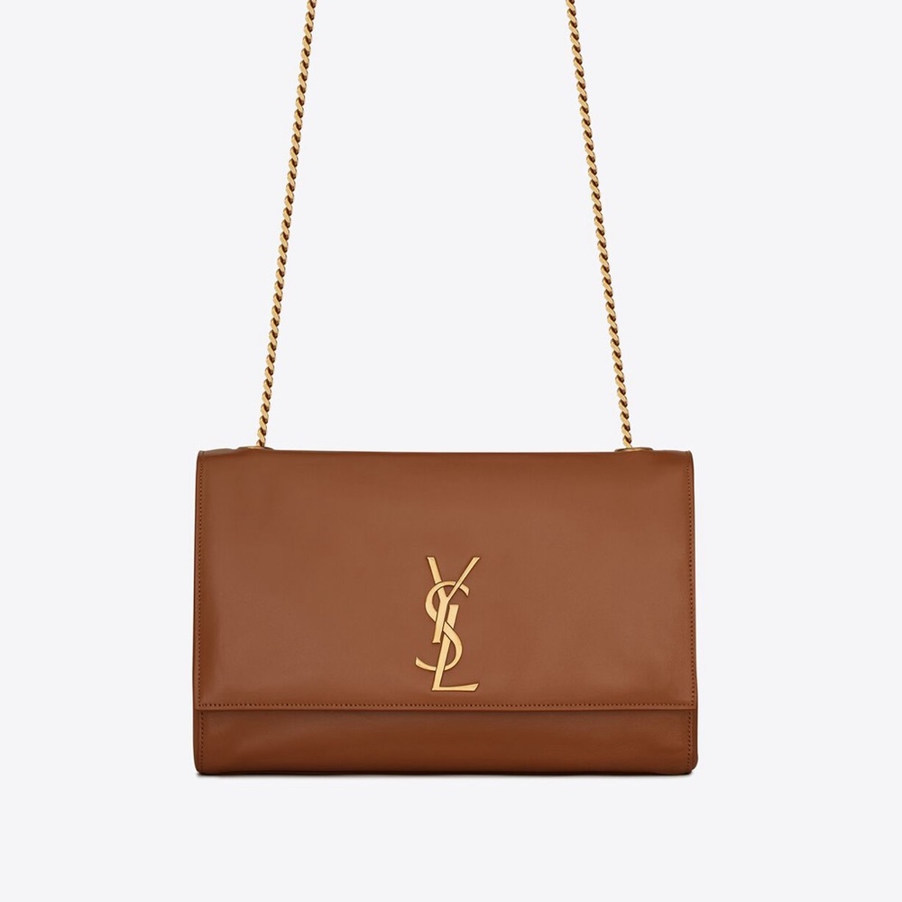 YSL REVERSIBLE MEDIUM KATE IN SUEDE